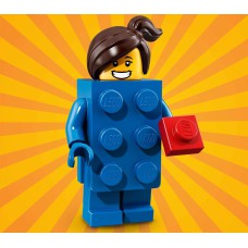 71021 Девочка в синем кубике  Lego Minifigures Юбилейная Серия