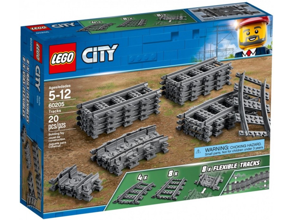 60205 Рельсы Lego City