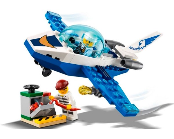 Конструктор LEGO City 60206 Воздушная полиция: патрульный самолёт