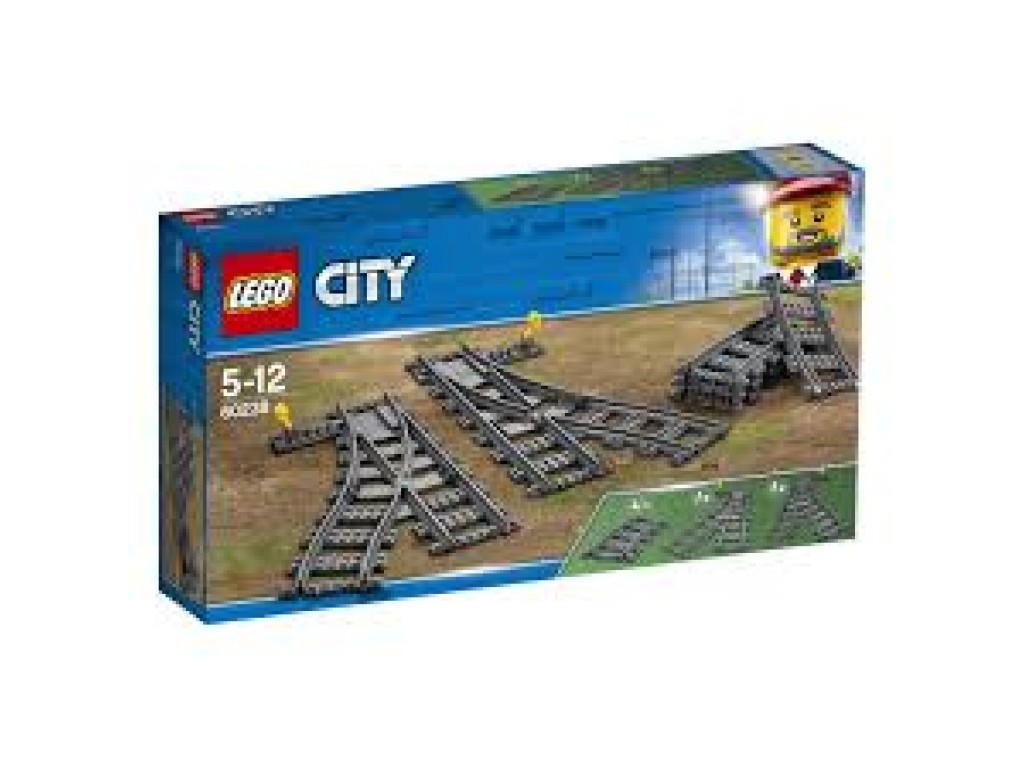 60238 Железнодорожные стрелки Lego City