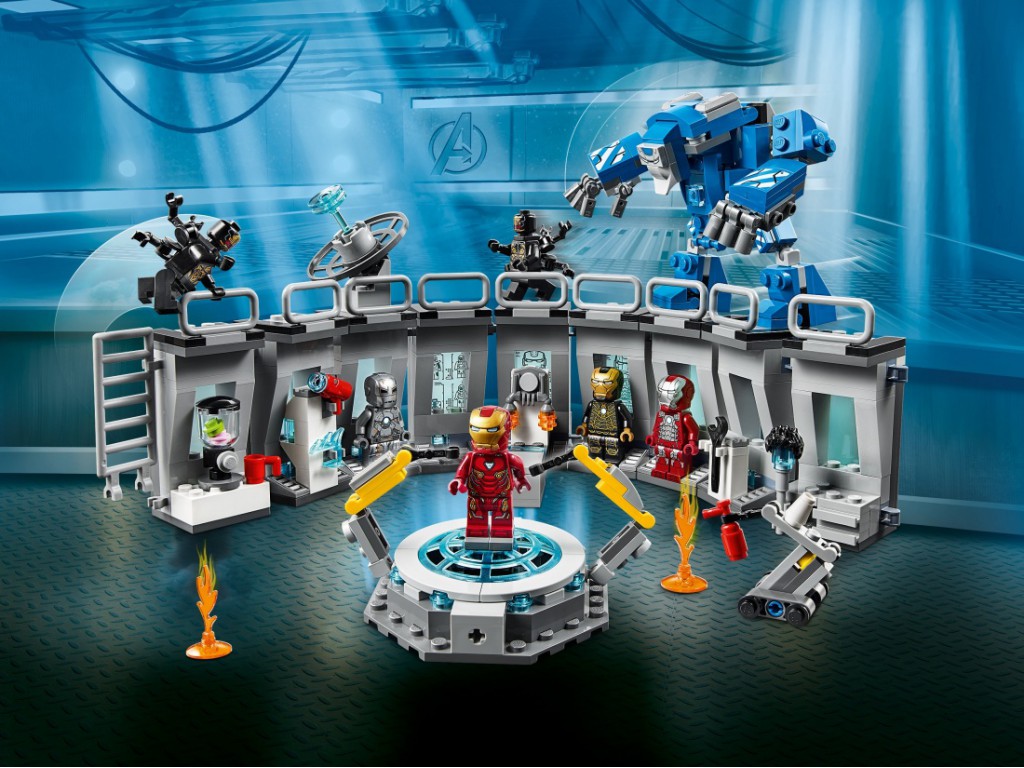 76125 Lego Лаборатория Железного человека 76125 Lego Super Heroes 