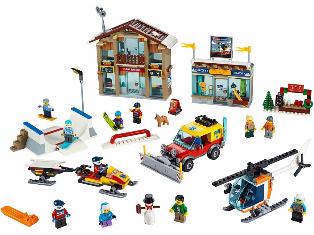 60203 Горнолыжный курорт Lego City