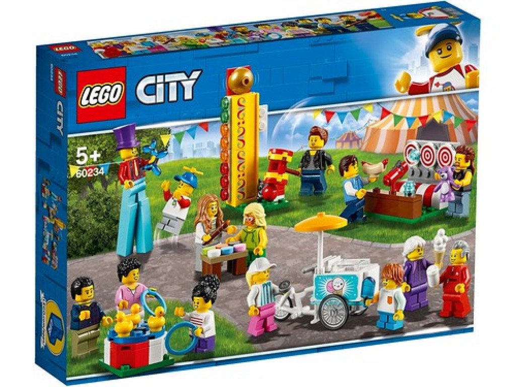 Конструктор LEGO City 60234 Ярмарочная площадь - жители
