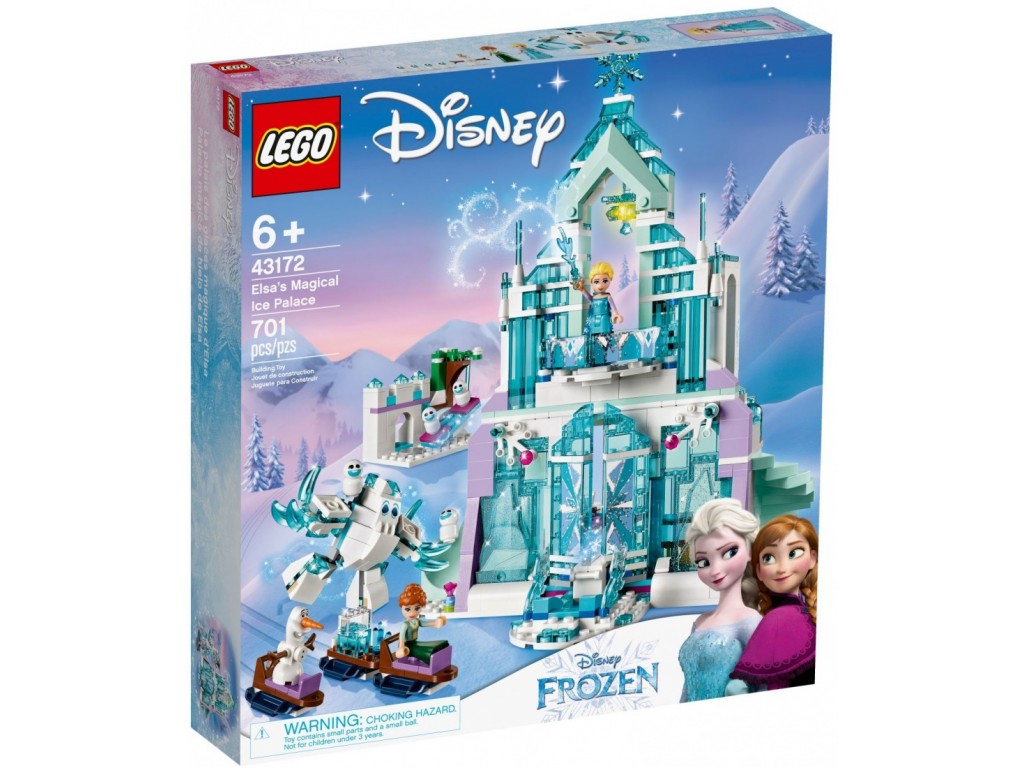 Конструктор LEGO Disney 43172 Волшебный ледяной замок Эльзы