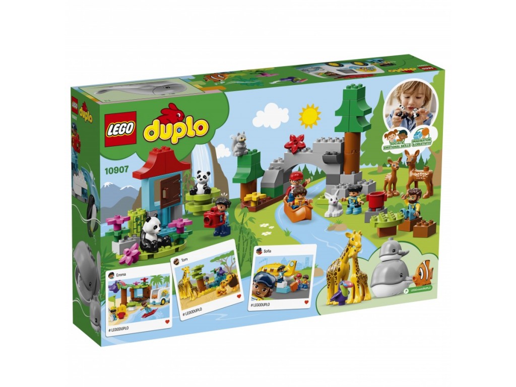 LEGO Duplo 10907 Животные мира