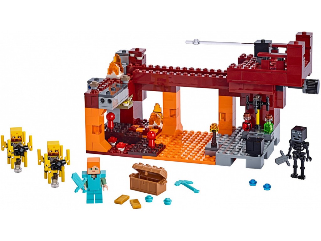 Конструктор LEGO Minecraft 21154 Мост ифрита