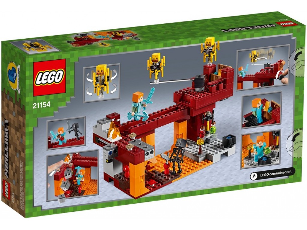 Конструктор LEGO Minecraft 21154 Мост ифрита