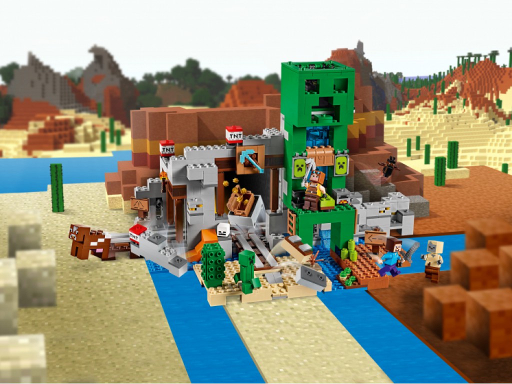 21155 Шахта Крипера Lego Minecraft