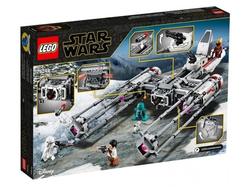 75249 Звёздный истребитель Повстанцев типа Y Lego Star Wars