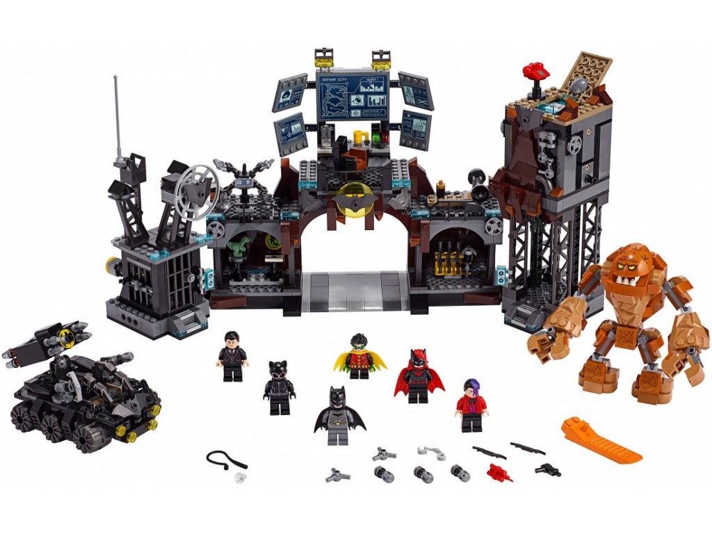 76122 Вторжение Глиноликого в Бэтпещеру Lego Super Heroes