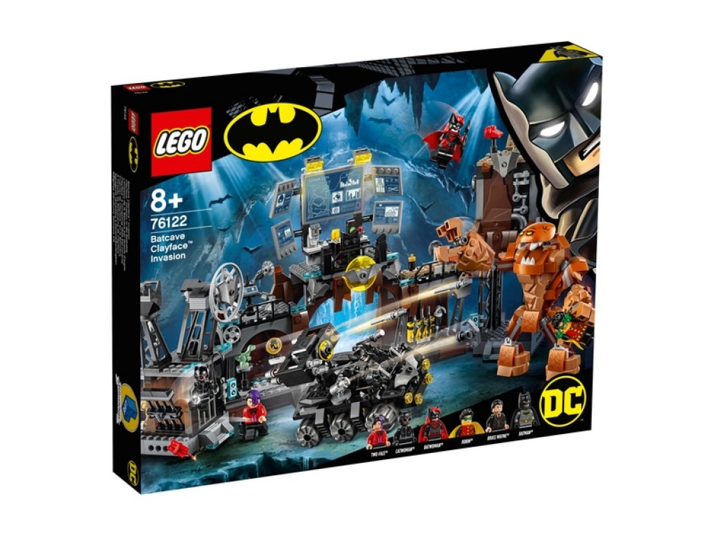 76122 Вторжение Глиноликого в Бэтпещеру Lego Super Heroes