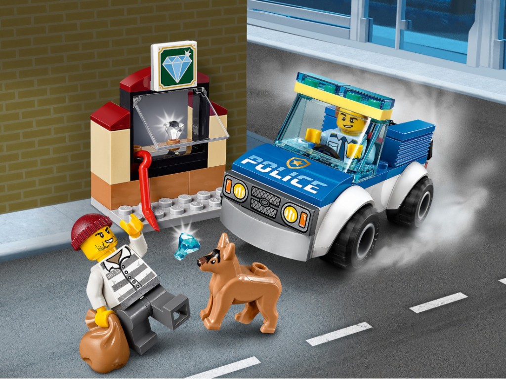 60241 Полицейский отряд с собакой Lego City