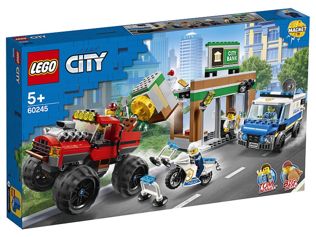60245 Ограбление полицейского монстр-трака Lego City