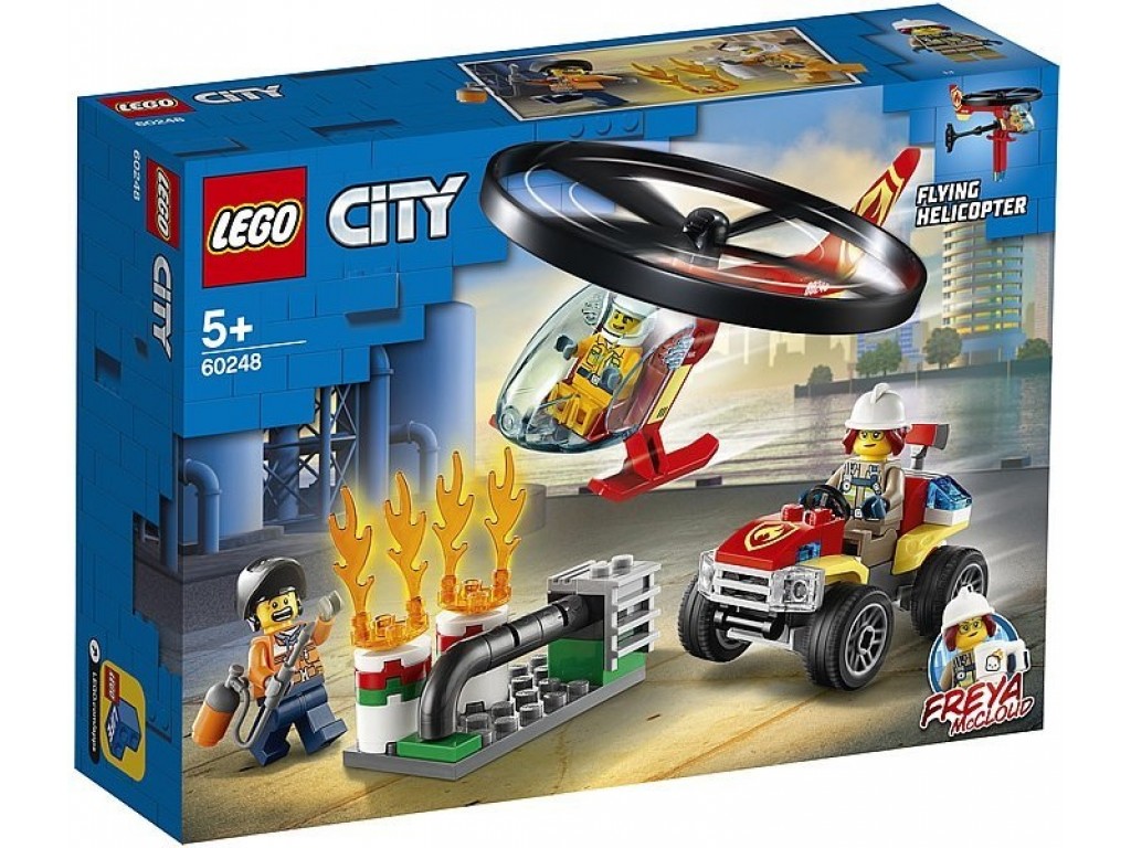 60248 Пожарный спасательный вертолёт Lego City 