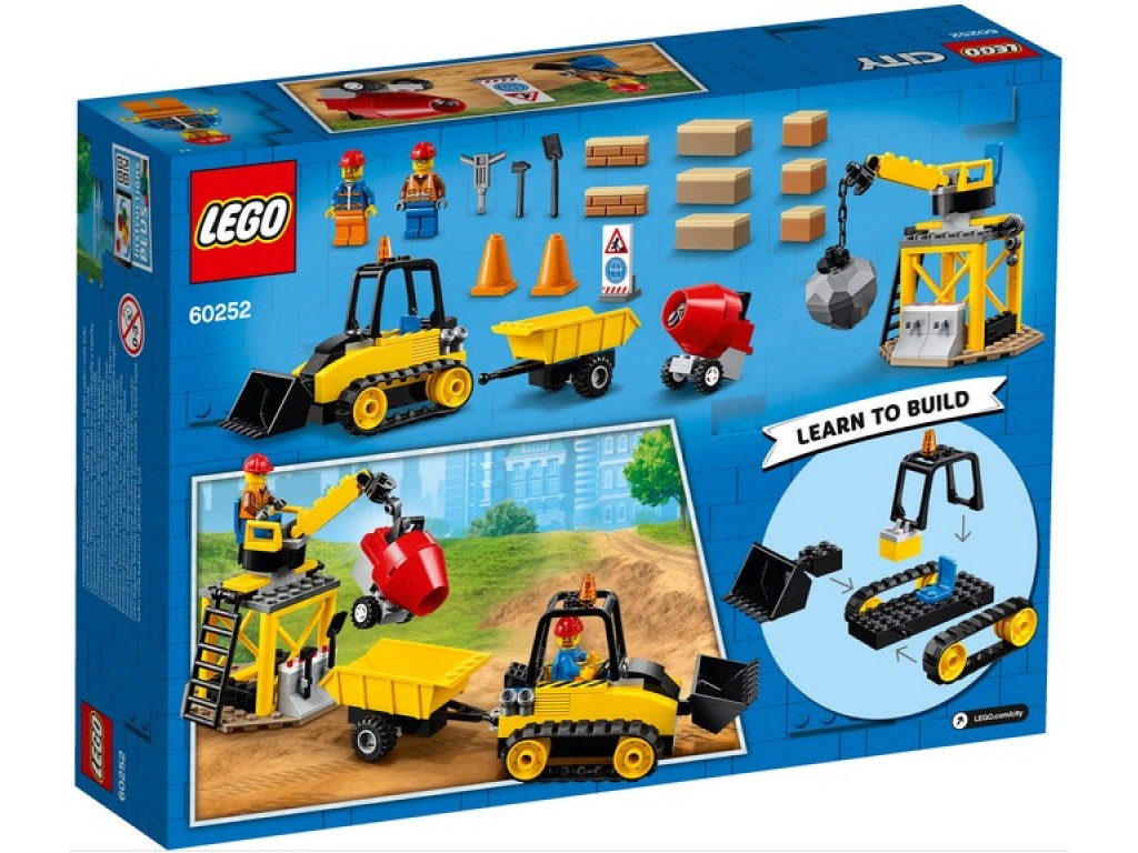 60252 Строительный бульдозер Lego City