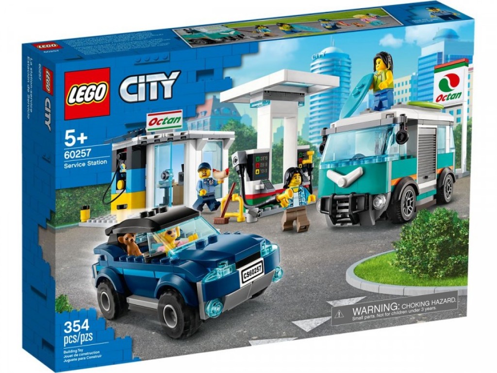 Конструктор LEGO City 60257 Станция технического обслуживания