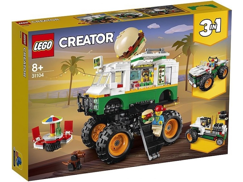 Конструктор LEGO Creator 31104 Грузовик «Монстрбургер»
