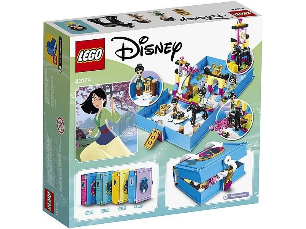 Конструктор LEGO Disney 43174 Книга сказочных приключений Мулан
