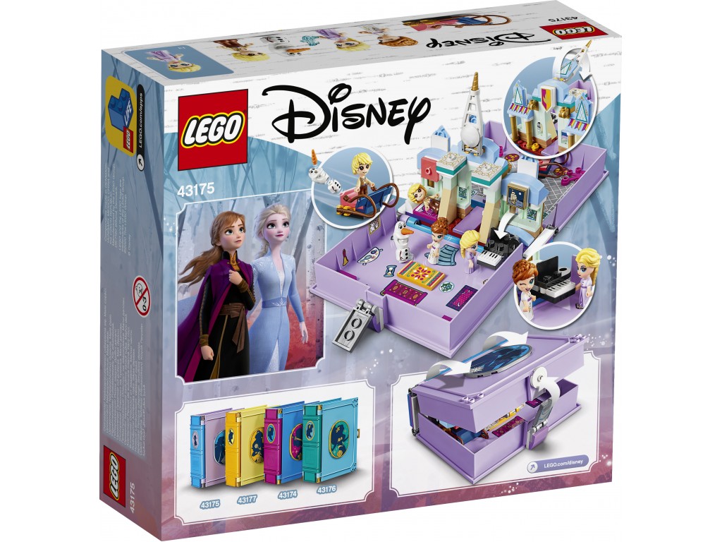 Конструктор LEGO Disney 43175 Книга сказочных приключений Анны и Эльзы