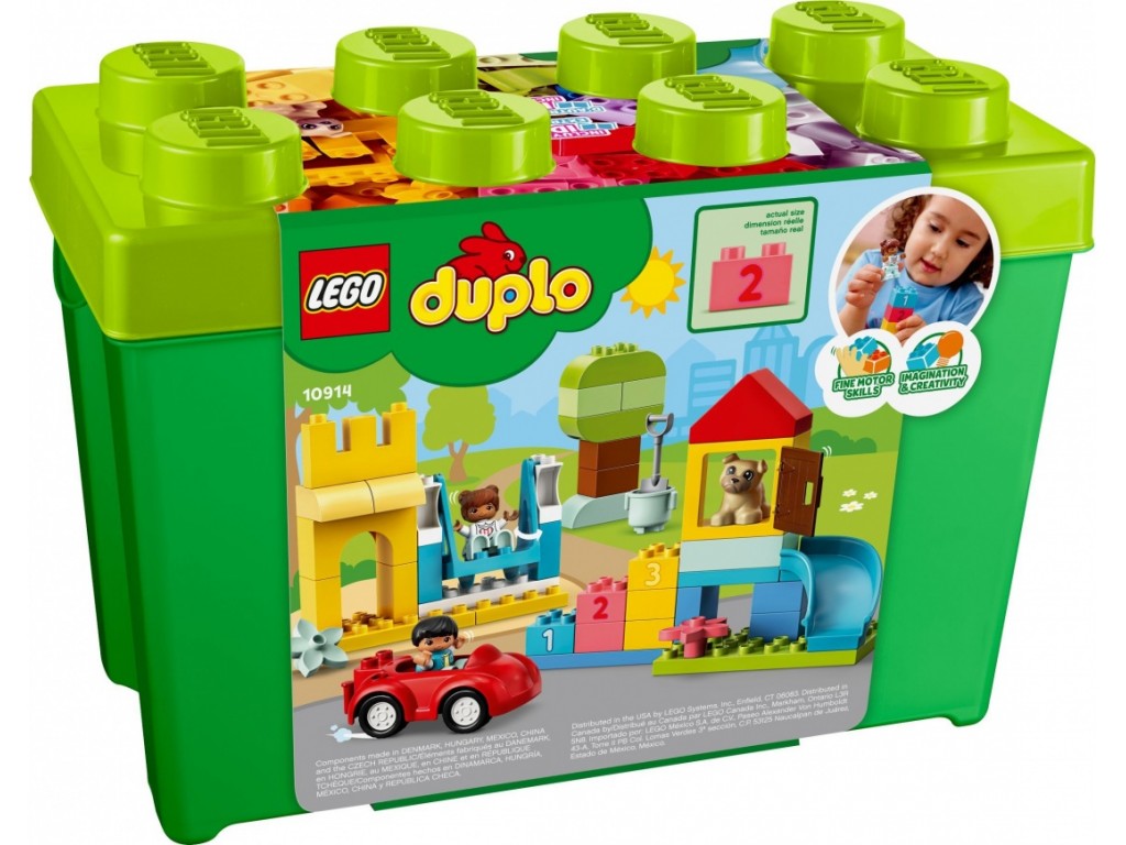 Конструктор LEGO Duplo 10914 Большая коробка с кубиками