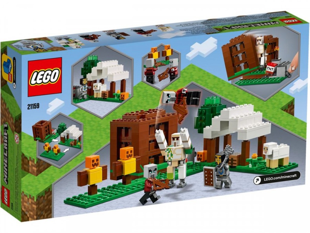 Конструктор LEGO Minecraft 21159 Аванпост разбойников