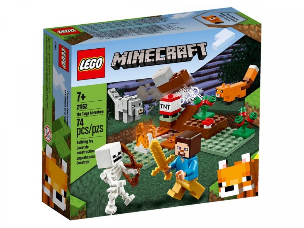 21162 Приключения в тайге Lego Minecraft