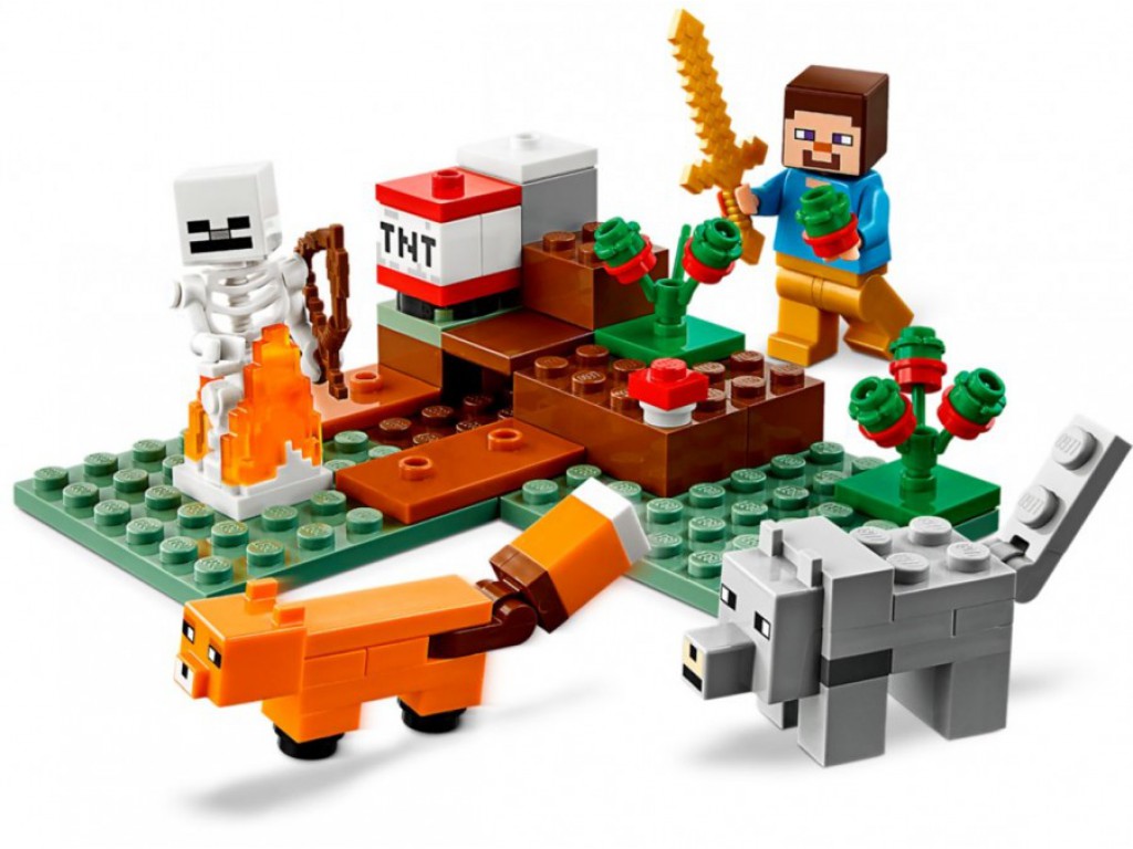21162 Приключения в тайге Lego Minecraft