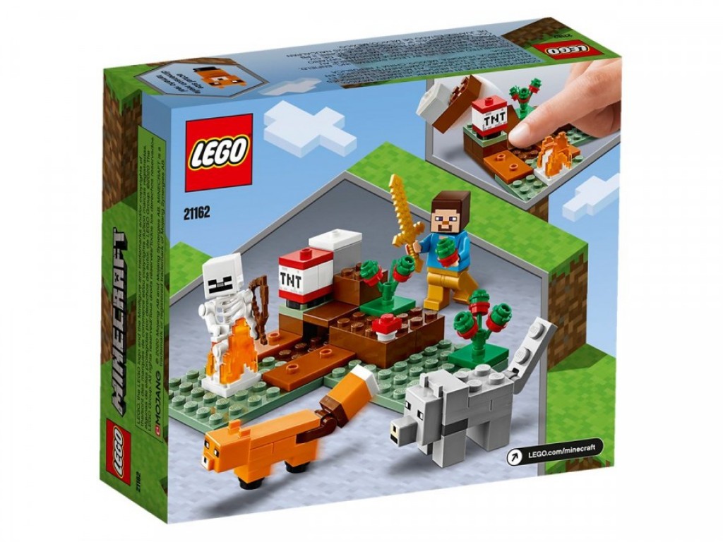 21162 Приключения в тайге Lego Minecraft