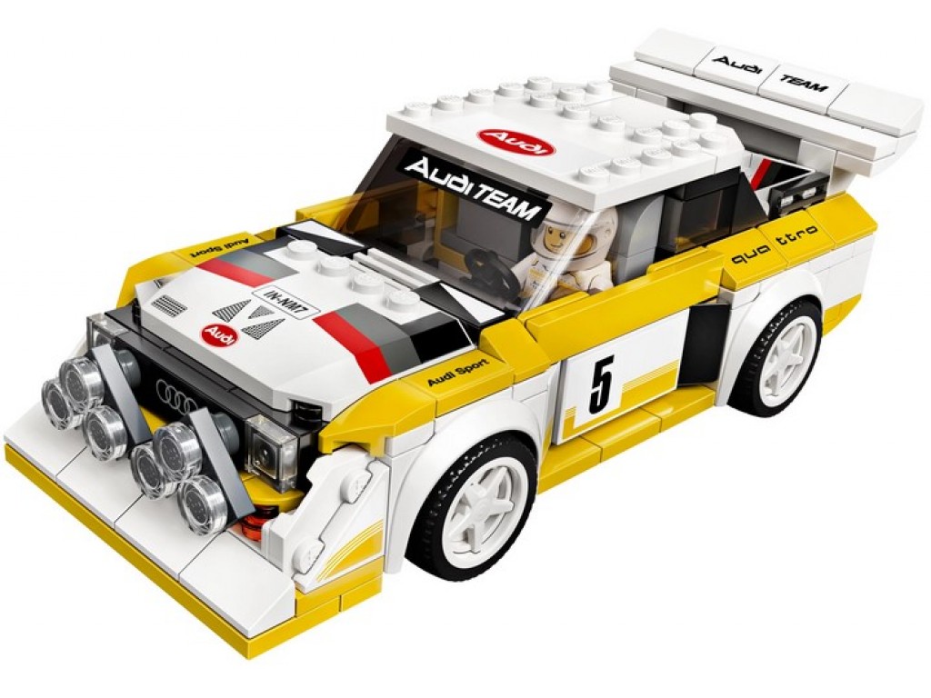 Купить 76897 1985 Audi Sport quattro S1 Lego Speed Champions