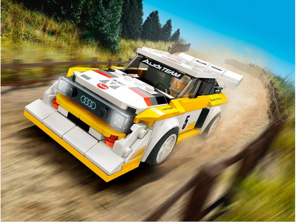 Купить 76897 1985 Audi Sport quattro S1 Lego Speed Champions