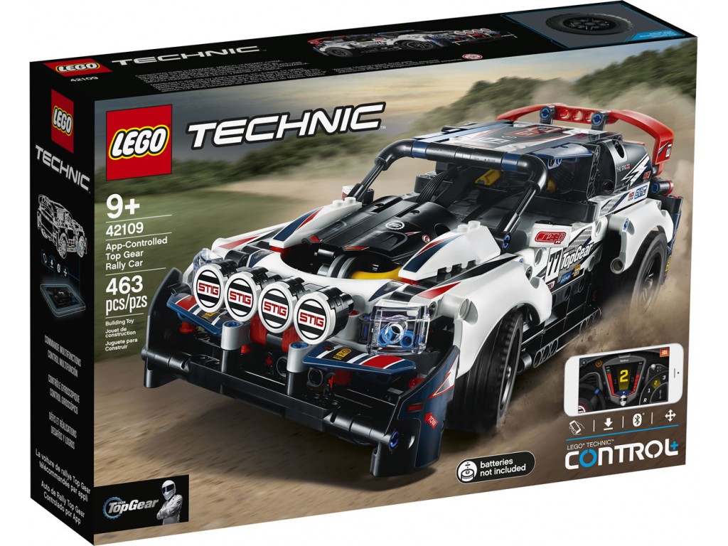 Конструктор LEGO Technic 42109 Раллийный автомобиль Top Gear