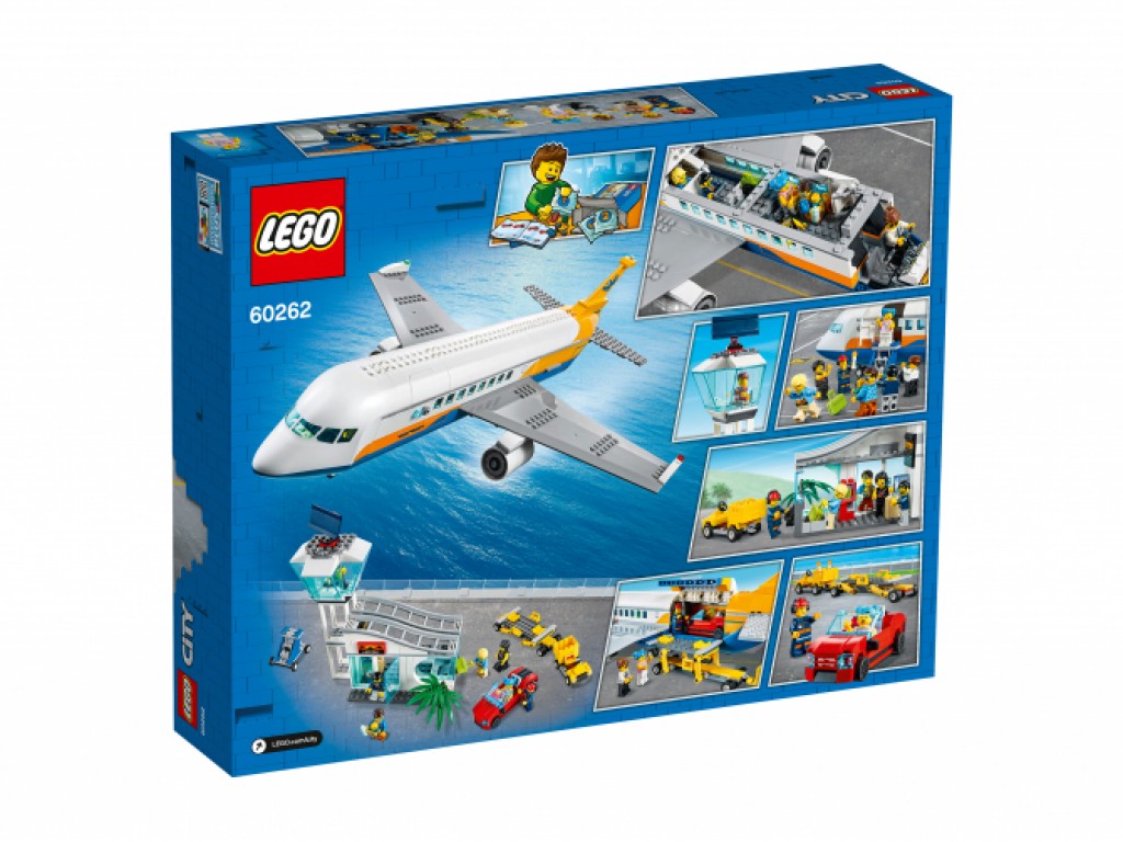 60262 Lego City Пассажирский самолёт