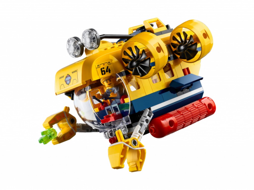 60264 Lego City Океан: исследовательская подводная лодка
