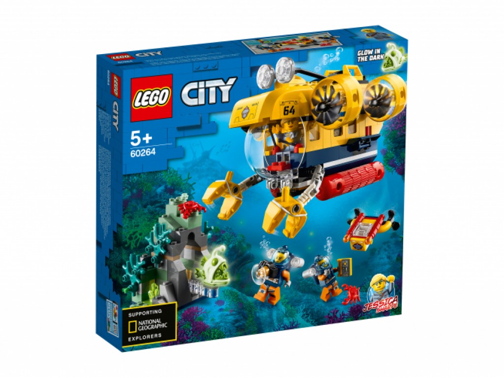 60264 Lego City Океан: исследовательская подводная лодка