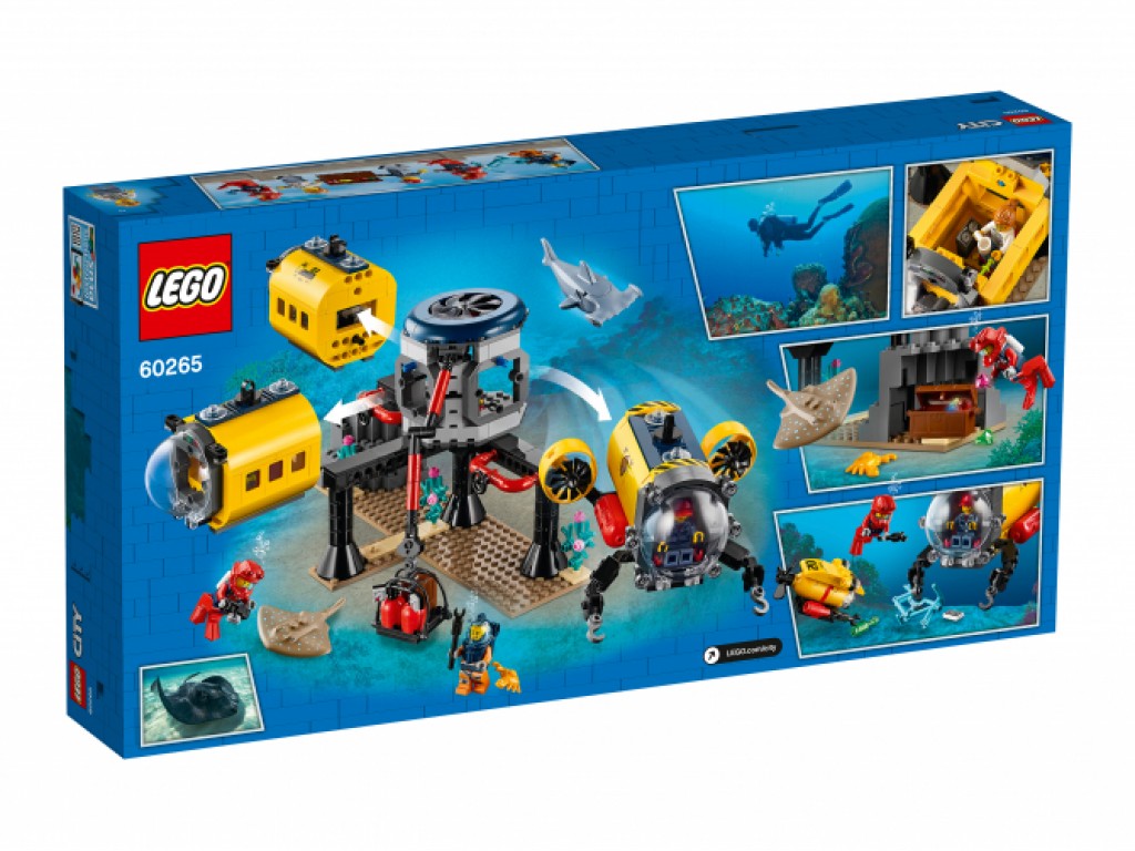 60265 Lego City Океан: исследовательская база