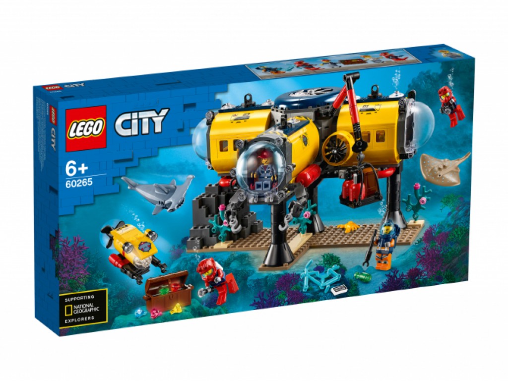60265 Lego City Океан: исследовательская база