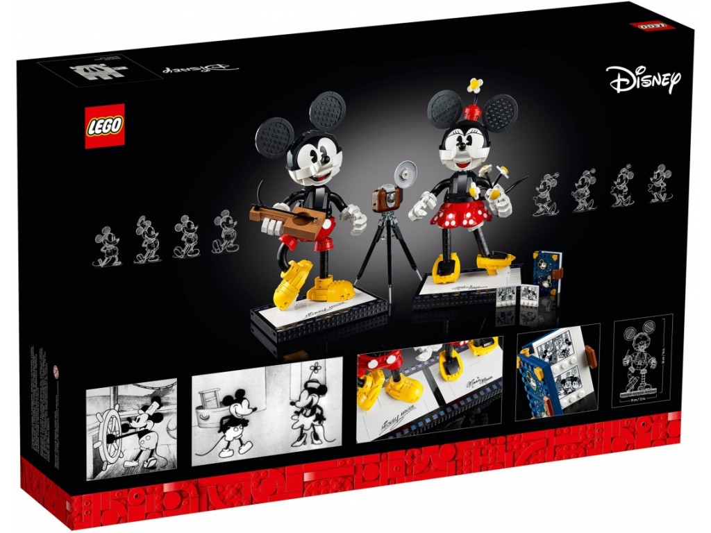 Конструктор LEGO Disney 43179 Микки Маус и Минни Маус