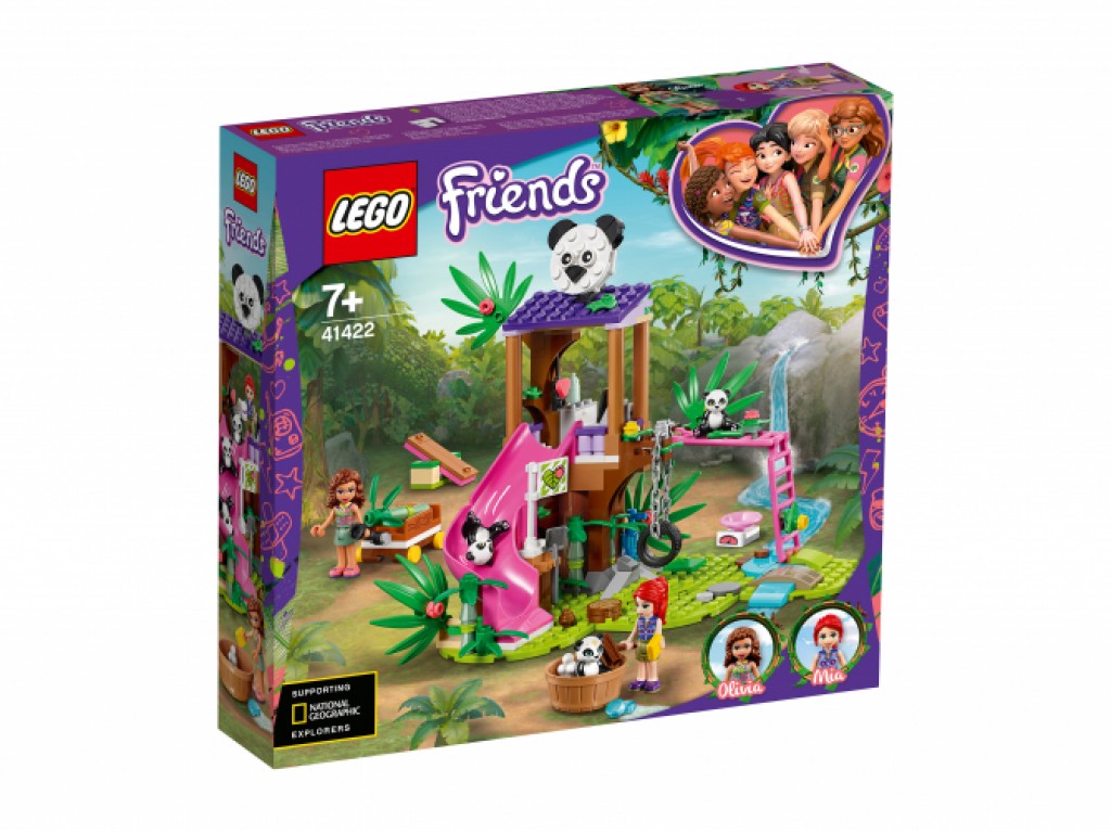 41422 Lego Friends Джунгли: домик для панд на дереве