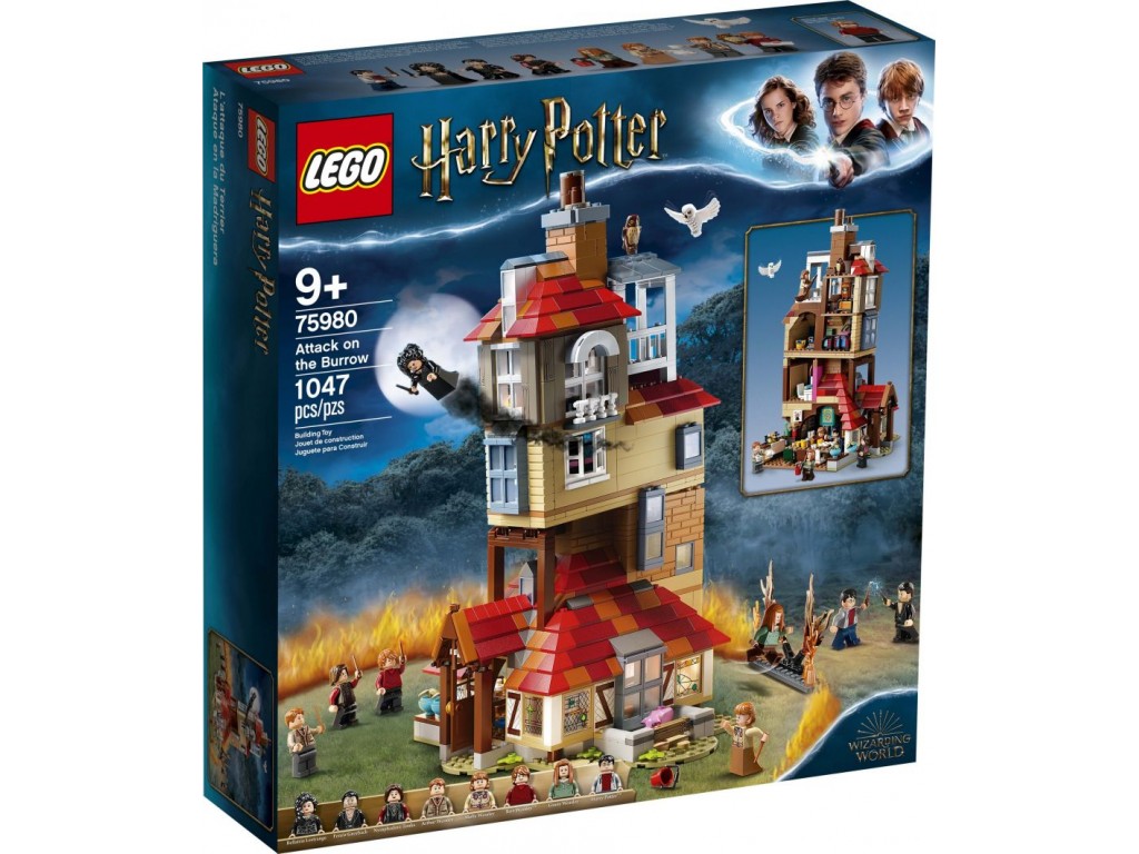 75980 Lego Harry Potter Нападение на Нору