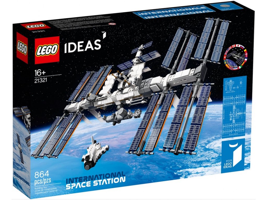 Конструктор LEGO Ideas 21321 Международная Космическая Станция