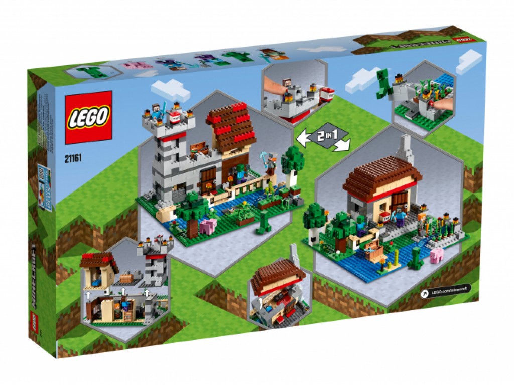 21161 Lego Minecraft Набор для творчества 3.0