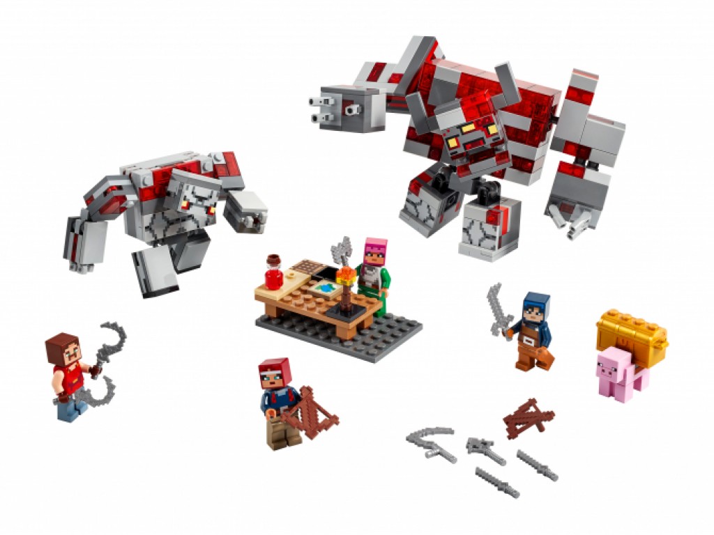 21163 Lego Minecraft Битва за красную пыль
