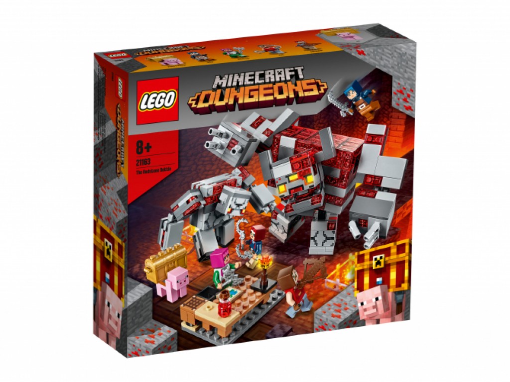 21163 Lego Minecraft Битва за красную пыль