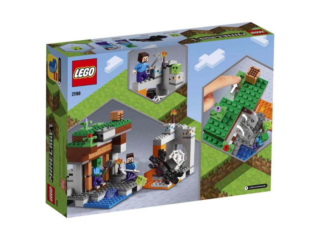 21166 Lego Minecraft Заброшенная шахта