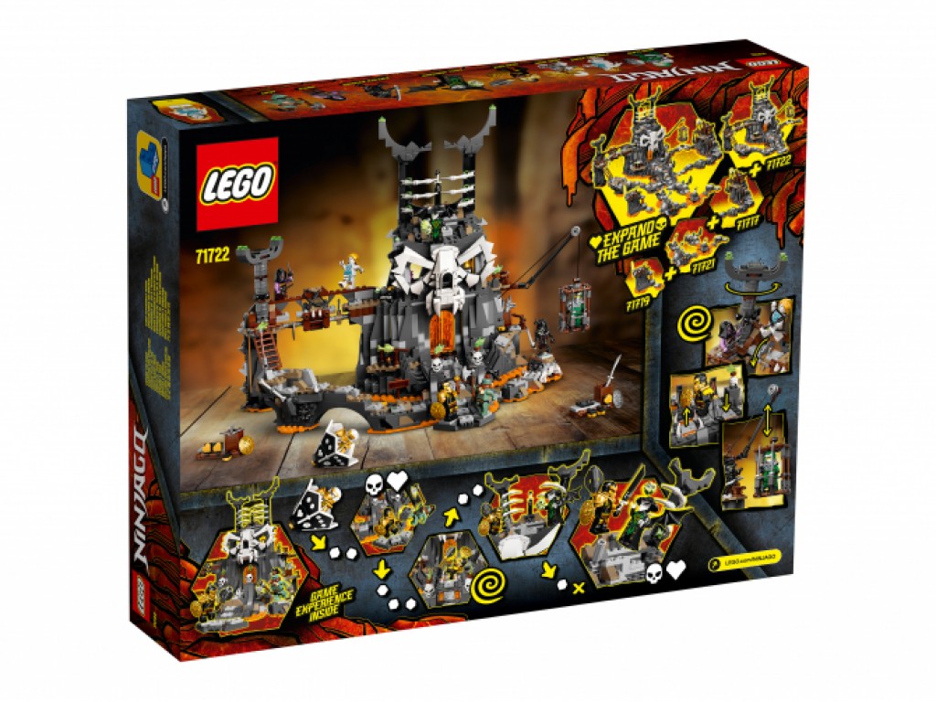 71722 Lego Ninjago Подземелье колдуна-скелета