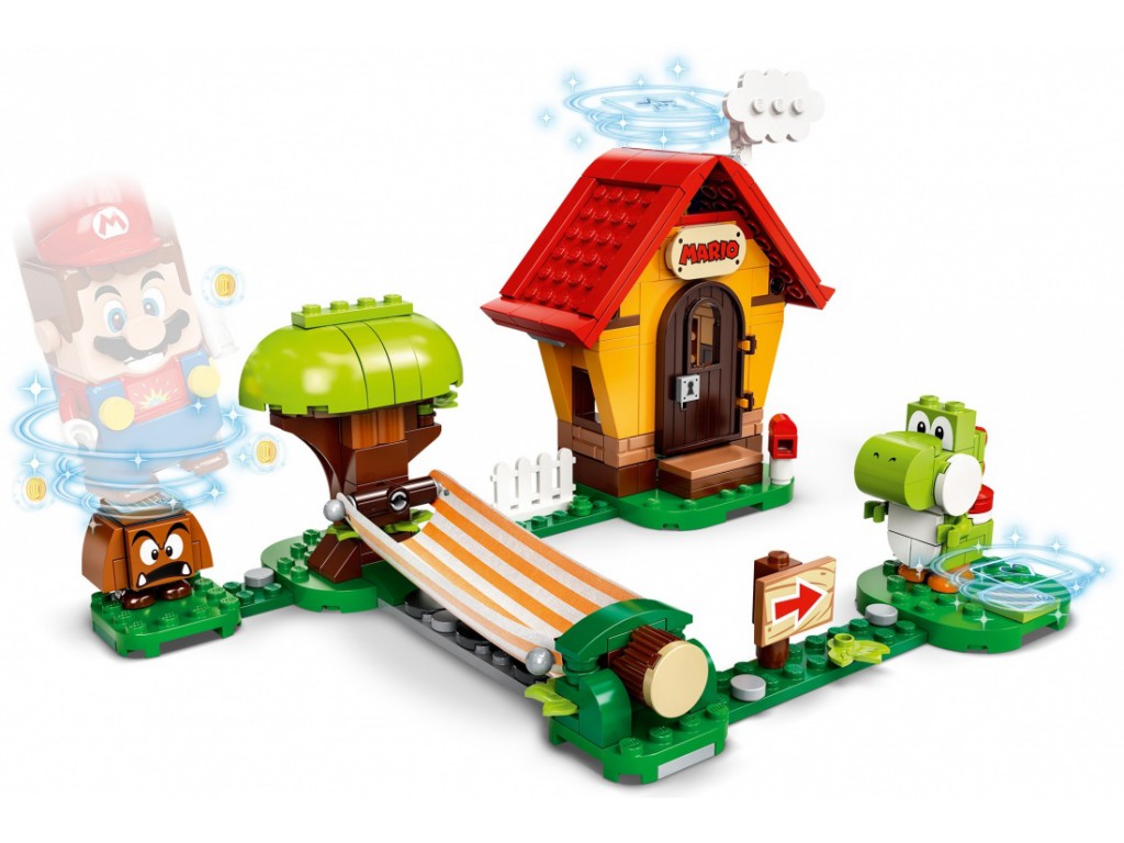 71367 Lego Super Mario Дом Марио и Йоши. Дополнительный набор