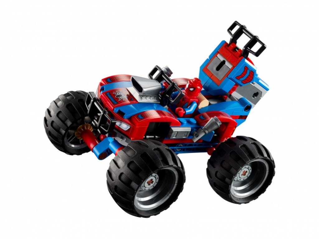 Конструктор LEGO Super Heroes 76151 Человек-Паук: Засада на веномозавра