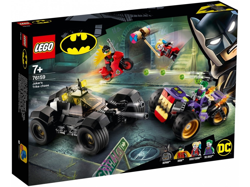 Купить 76159 Lego Super Heroes Побег Джокера на трицикле