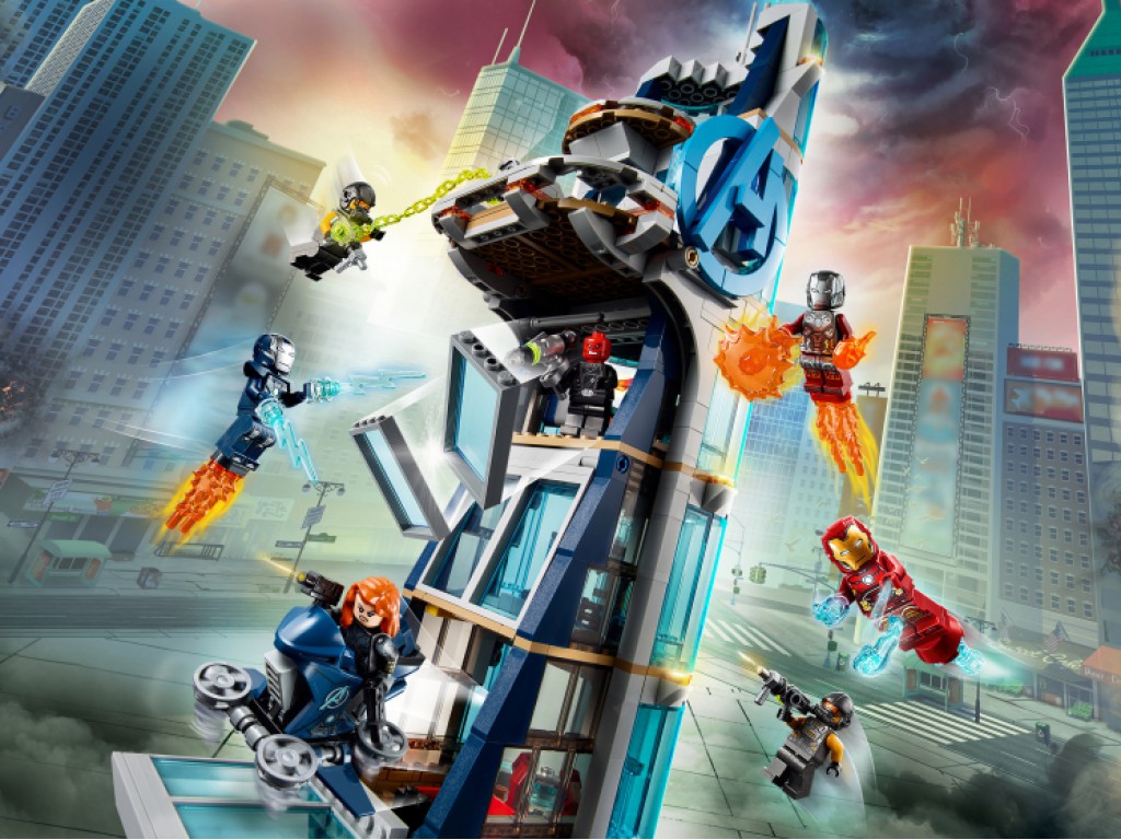 76166 Lego Super Heroes Битва за башню Мстителей