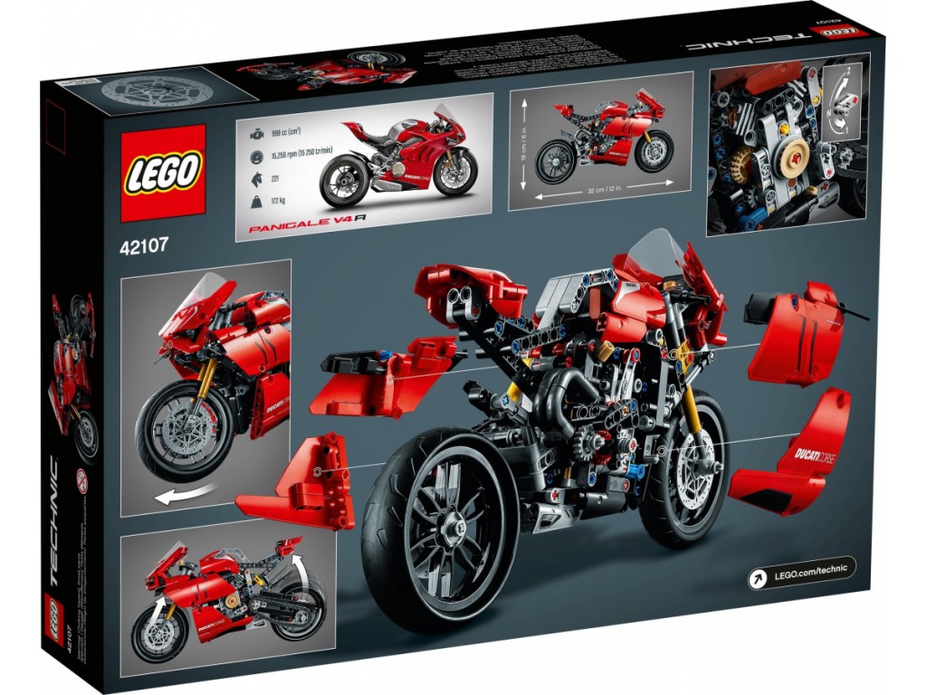 42107 Lego Ducati Panigale V4 R Technic